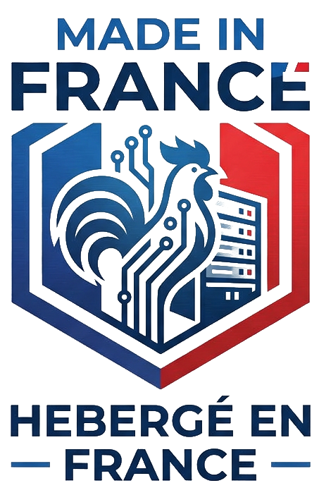 Made in France — Hébergé en France